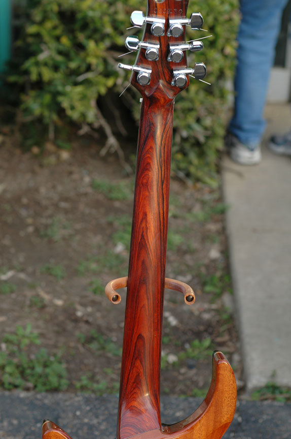 cocobolo guitar neck